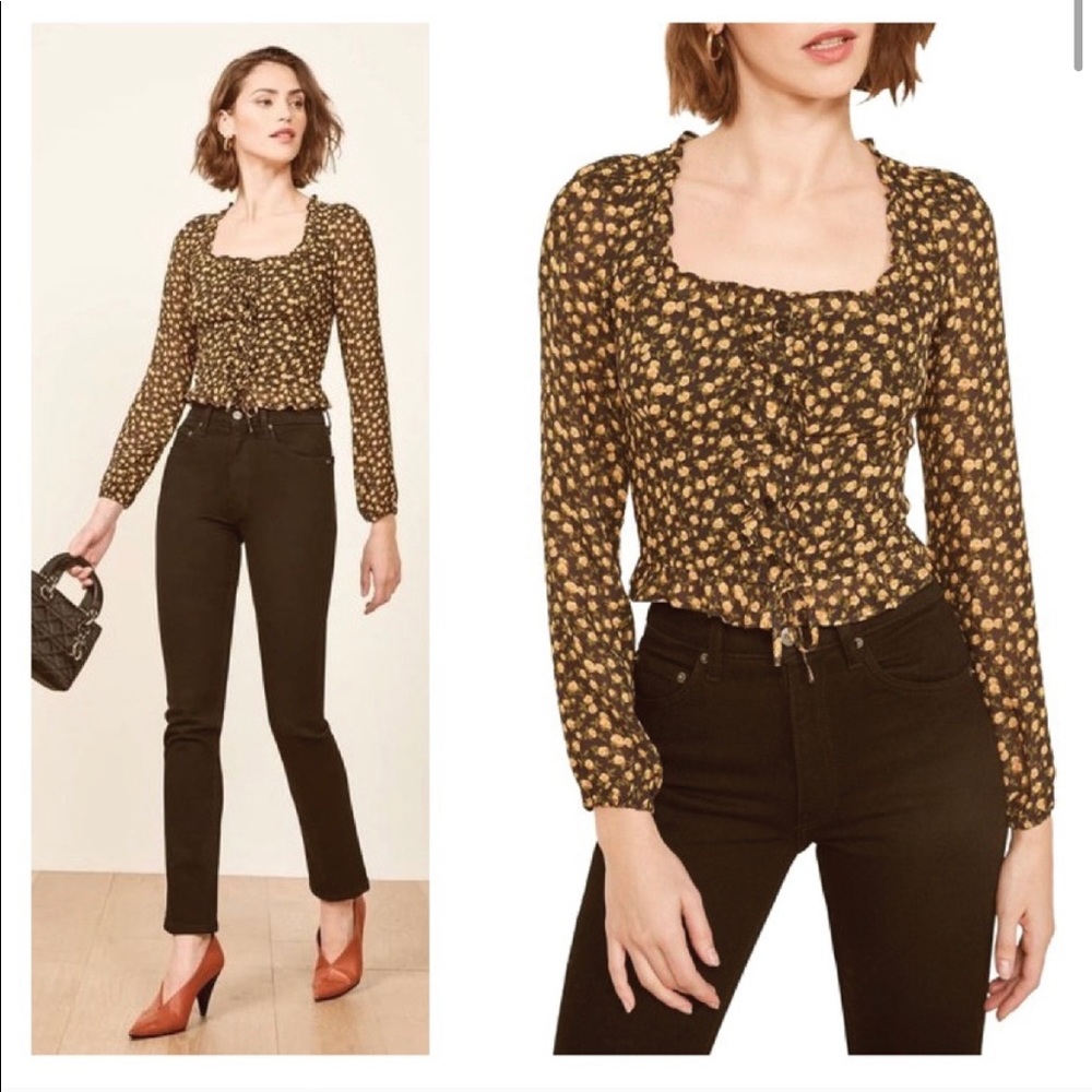 NWOT Reformation Italia Top - 2